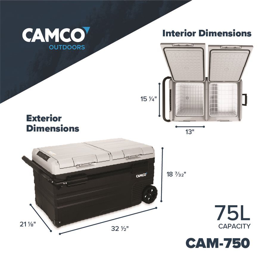 CAM-750 Portable Refrigerator,
